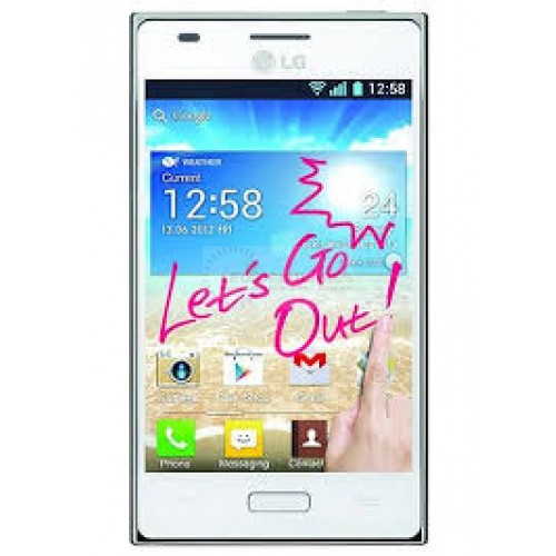 LG E612F Optimus L5 Android , Câmera , Wi-Fi, 3G, Branco