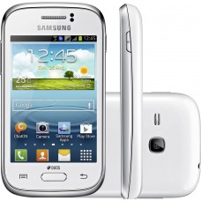 SMARTPHONE SAMSUNG YOUNG PLUS DUOS TV 3G ANDROID 4.1 BRANCO S6293